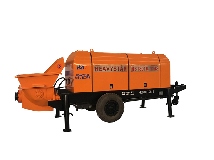 小型混凝土输送泵车的保养与维护